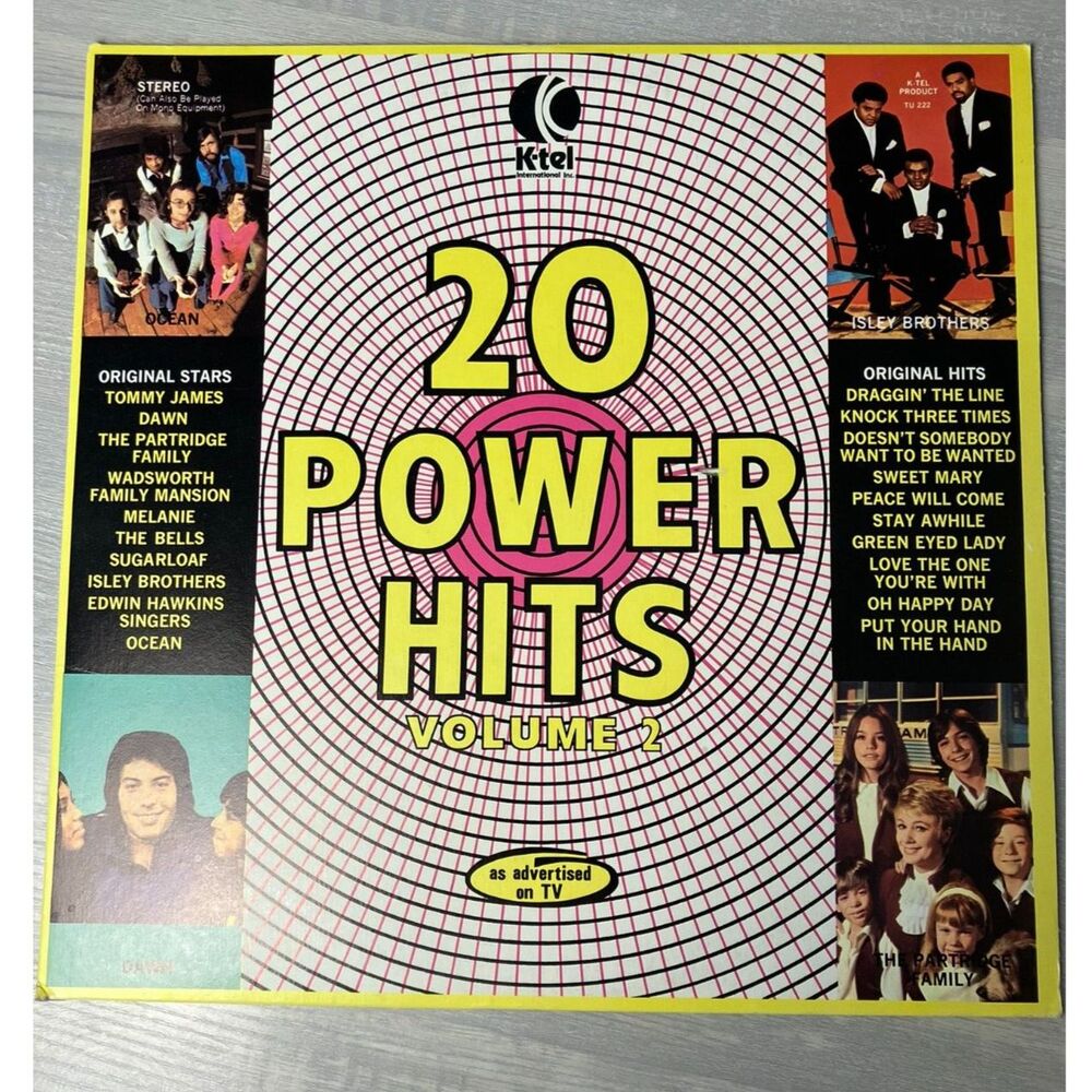 20 Power Hits: Volume 2 vinyl